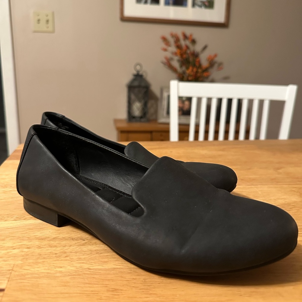 Me Too Black Slip-On Shoes